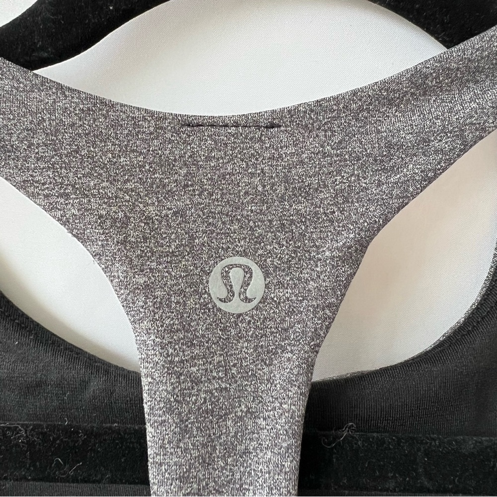 Lululemon Athletica "In Training" Razor Back Tank (Gray/ Size 8) - Picture 7 of 9